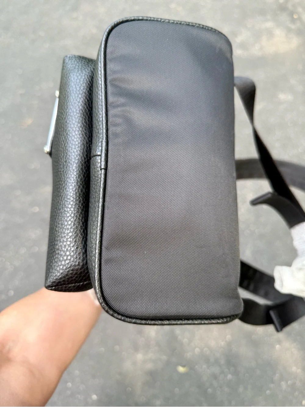 Marc Jacobs Black Pebbled Leather Everyday Backpack
